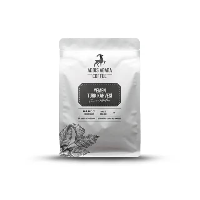Yemen Öğütülmüş Türk Kahvesi 250 Gr