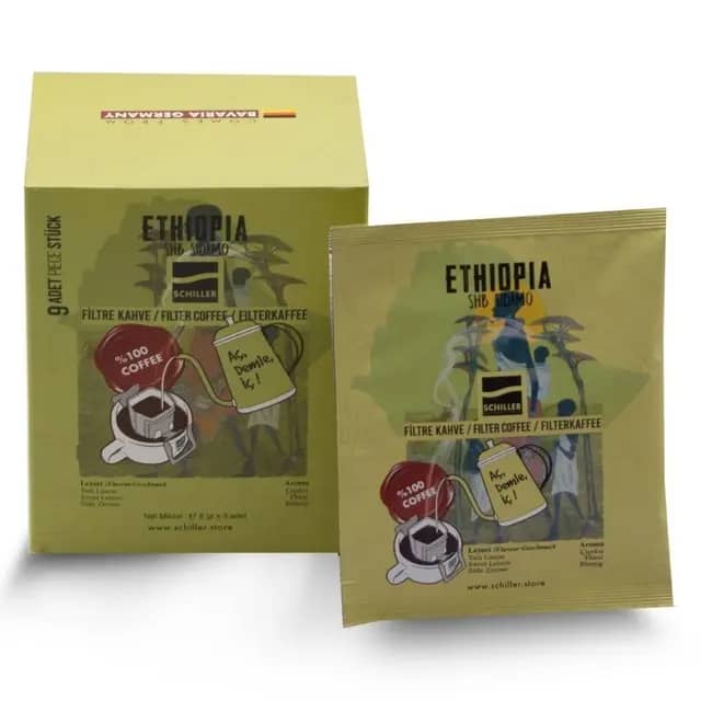 Aç Demle İç Filtre Kahve Ethiopia Shb Sidamo 10 lu