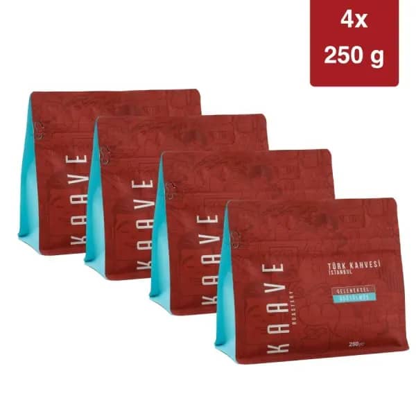 Türk Kahvesi İstanbul 250 Gr*4'lü Tanışma Paketi