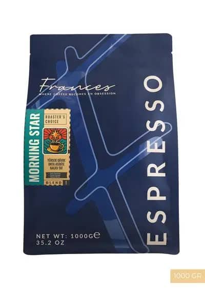%100 Arabica Morning Star | Espresso | 1 KG | Orta Yoğunluk