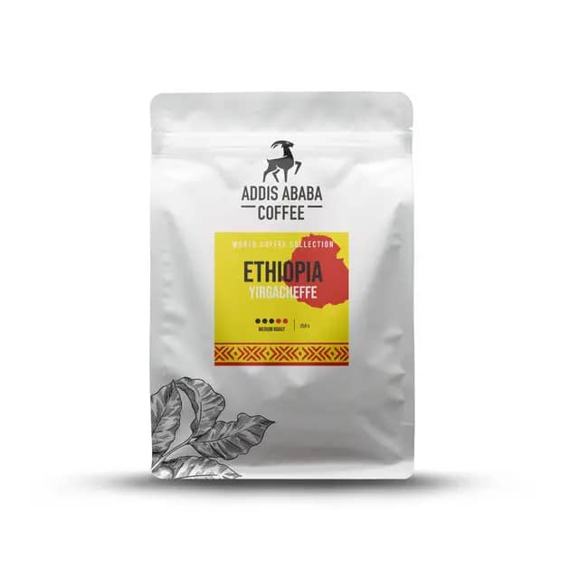 Etiyopya Yirgacheffe Çekirdek Kahve 250 Gr