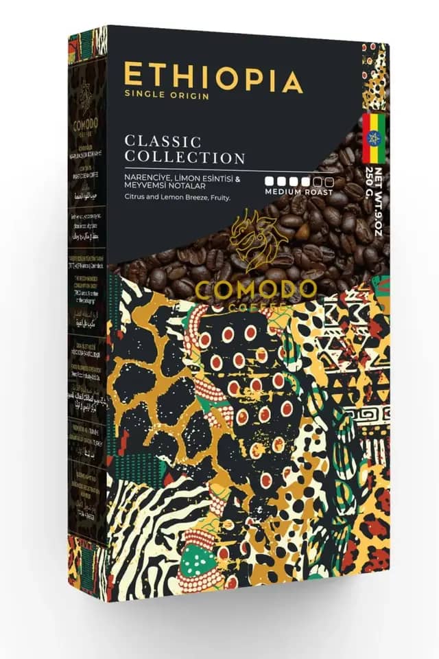 Comodo Coffee Etiyopya Kahvesi 250 gr