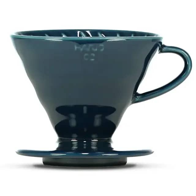 Hario V60 02 Seramik Dripper (Indigo Mavisi)