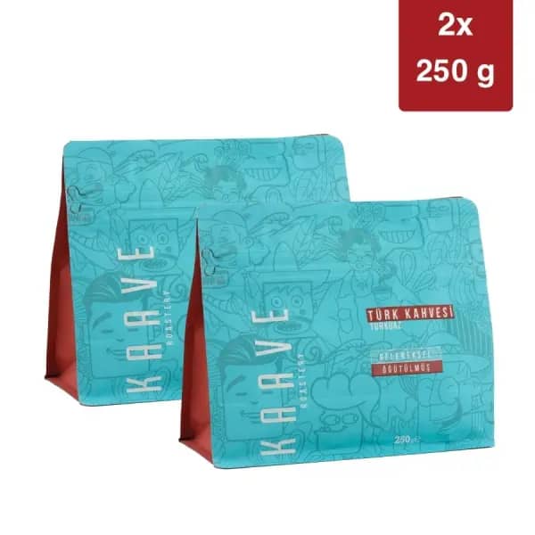 Türk Kahvesi Turkuaz 250 Gr*2'li Tanışma Paketi