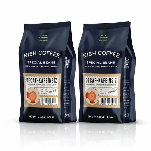 Nish Filtre Kahve Decaf Kafeinsiz 2x250 Gr