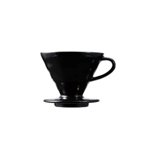 KAHVECİNİZ V60 02 SİYAH SERAMİK DRİPPER