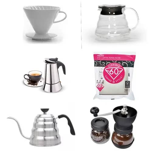 CoffeeHutt Kahve Demleme Seti