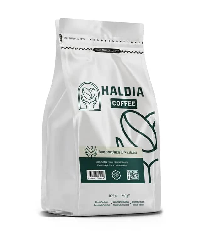 Haldia Taze Kavrulmuş Türk Kahvesi 250 gr.