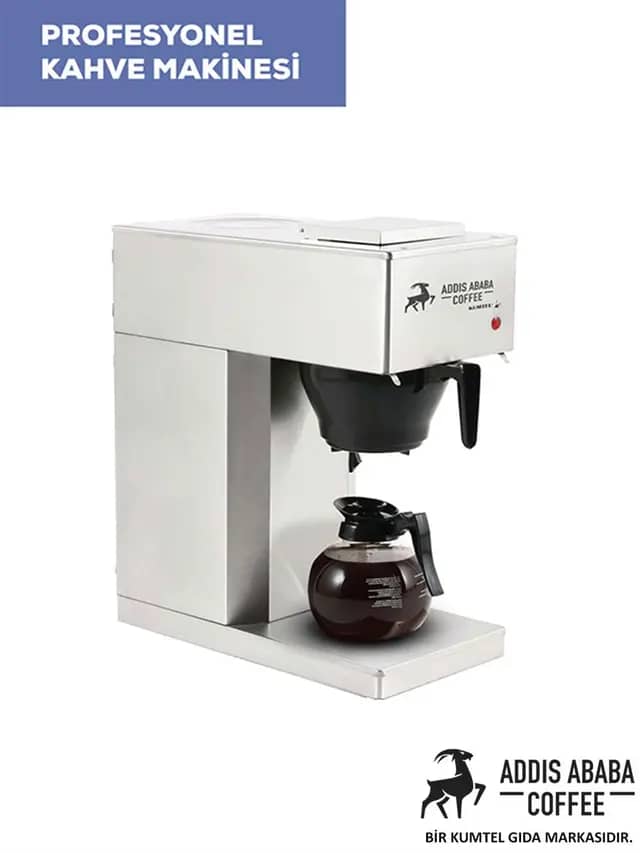 Addis Ababa Coffee Profesyonel Filtre Kahve Makinesi