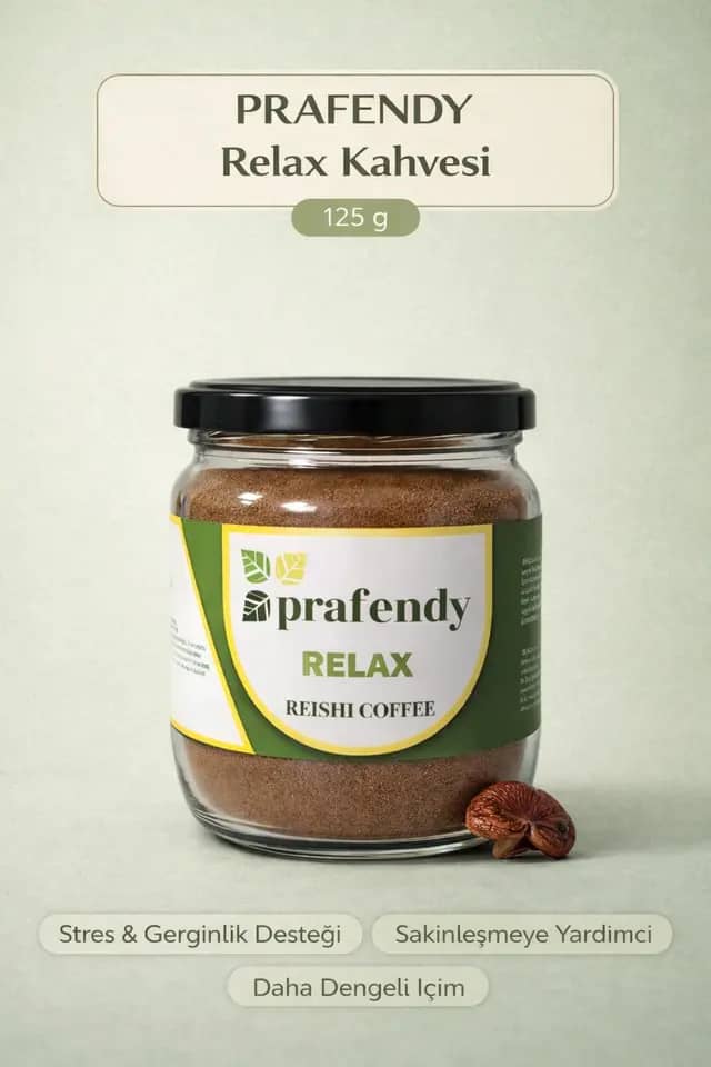 PRAFENDY RELAX REISHI MANTARLI KAHVE 125g