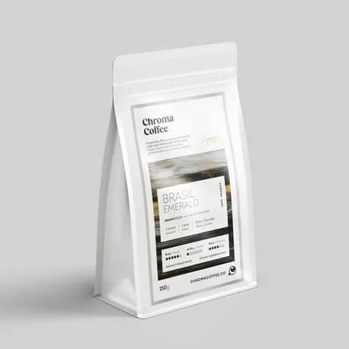 Chroma Coffee Brasil Emerald Çekirdek Kahve 250gr %100 Nitelikli Arabica