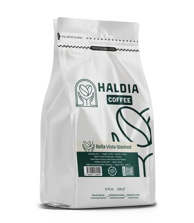 Haldia Bella Vista Washed Nitelikli Kahve 250gr.