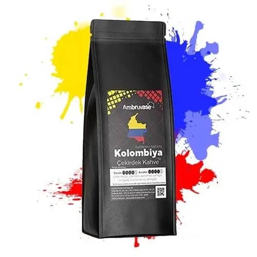 AMBRUVASE KOLOMBİYA DECAF ARABİCA KAVRULMUŞ KAHVE - 1 Kg.