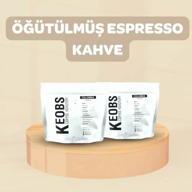 Premium Colombia Espresso Öğütülmüş 2x 200gr