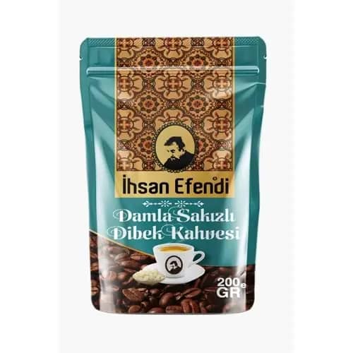 İHSAN EFENDİ DAMLA SAKIZLI DİBEK KAHVESİ 200 GR