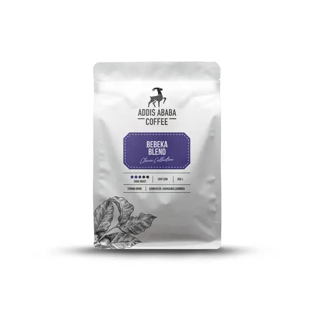 Bebeka Blend Kavrulmuş Çekirdek Kahve 250 Gr