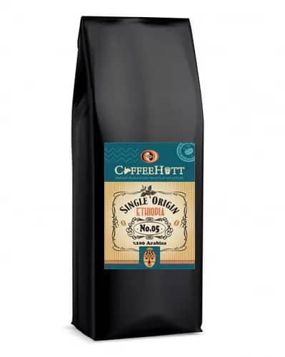 CoffeeHutt Single Origin Ethiopia 3.nesil Çekirdek Kahve 500 gr