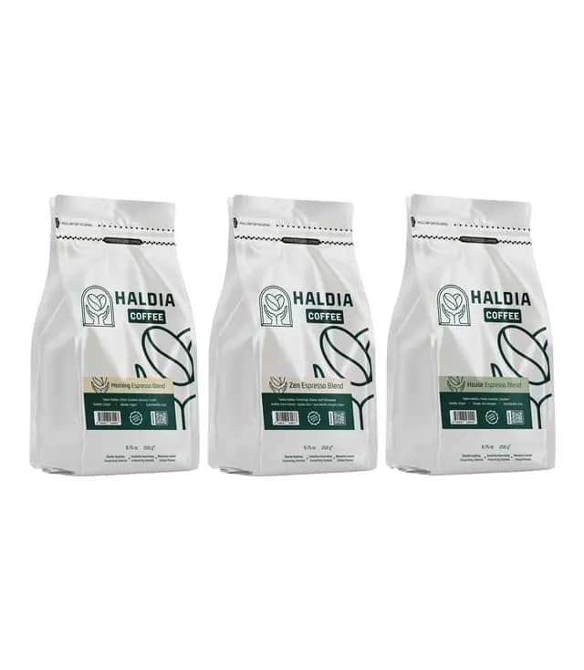 Haldia 3x250gr Espresso Blend Fırsat Paketi