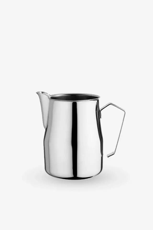 Süt Potu Profesyonel Ördek Ağızlı Latte Art Pitcher - Paslanmaz Çelik | 350 ml