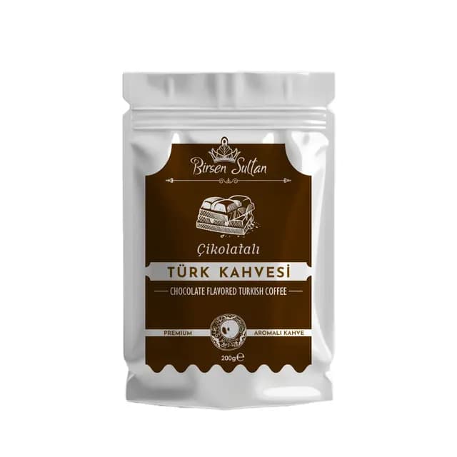 Birsen Sultan Çikolatalı Türk Kahvesi 200 gr - Ela Kahve