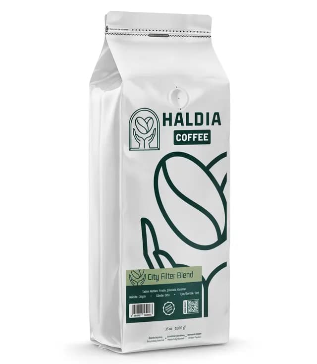 Haldia City Filtre Blend Kahve 1000 gr.