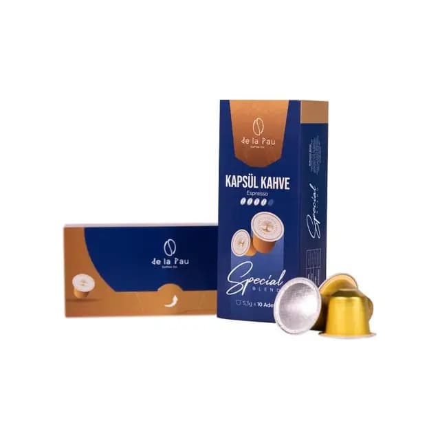 De La Pau %80 Arabica Special Blend Kapsül Kahve (Nespresso Uyumlu )