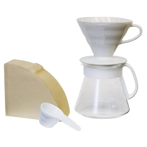 V60 02 SERAMIK SET BEYAZ