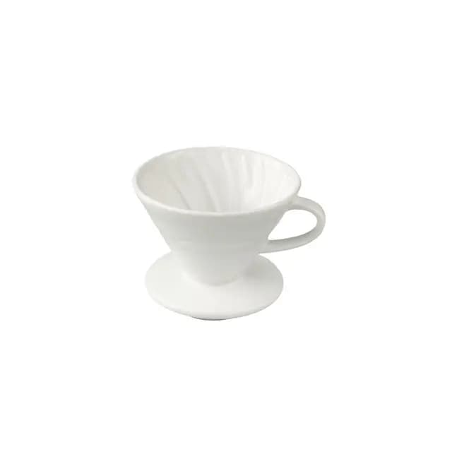 Black Goat V60 02 Seramik Dripper Beyaz