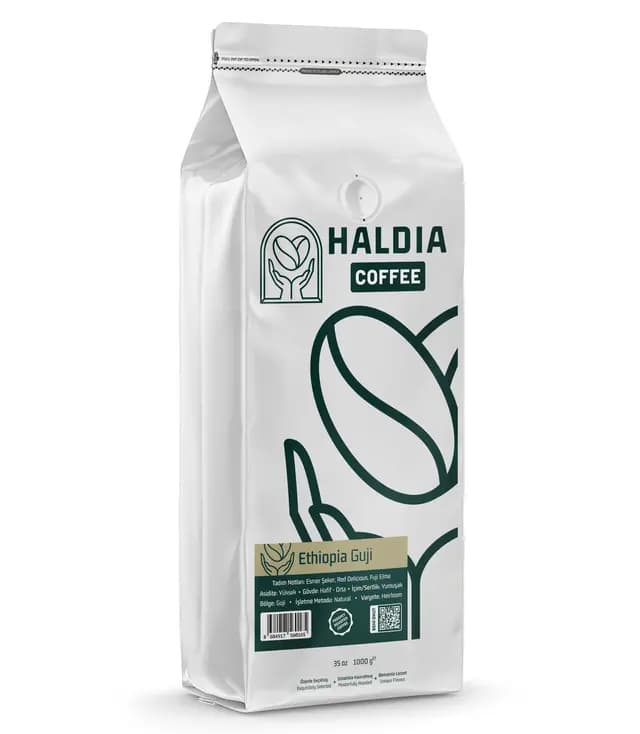 Haldia Ethiopia Guji Yöresel Kahve 1000 gr.