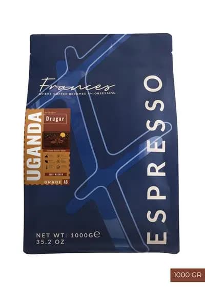 %100 Arabica Uganda Drugar | Espresso | 1 KG | Orta-Yüksek Yoğunluk