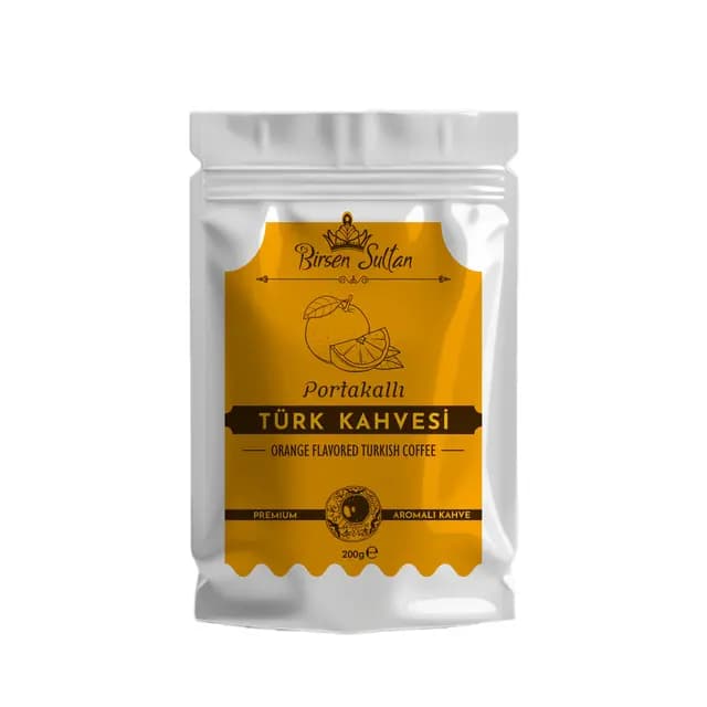 Birsen Sultan Portakallı Türk Kahvesi 200 gr - Ela Kahve