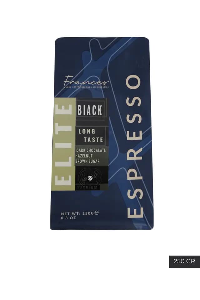 %100 Arabica Elite Black| Espresso | 250 GR | Orta-Yüksek Yoğunluk