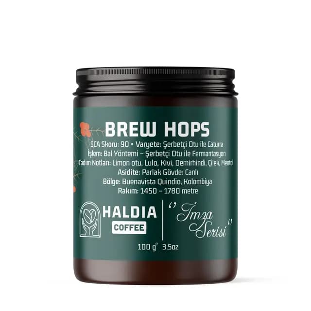 Haldia Brew Hops İmza Serisi Kahve 100gr.
