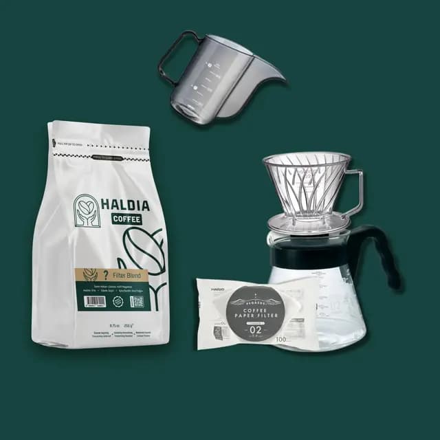 Ev Baristam: Flat Bottom Demleme Seti