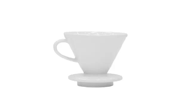 Epinox Seramik Kahve Demleyici Beyaz