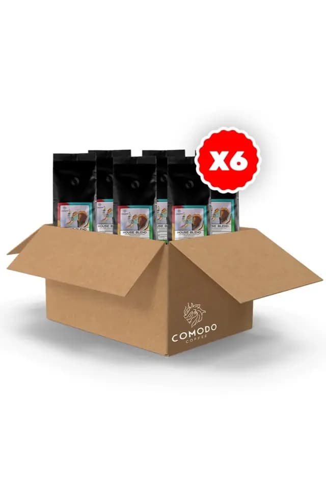 Comodo Coffee House Blend 6 X 1000g Koli