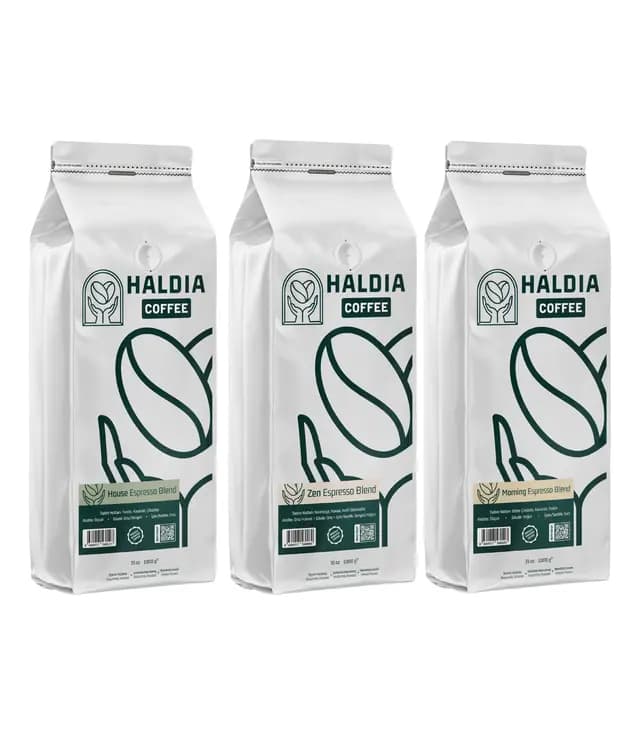 Haldia 3x1000gr Espresso Blend Fırsat Paketi