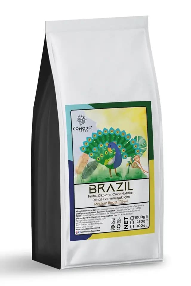 Comodo Coffee Brezilya Kahvesi 1000 Gr