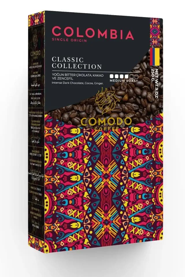 Comodo Coffee Colombia Kahvesi 250 gr