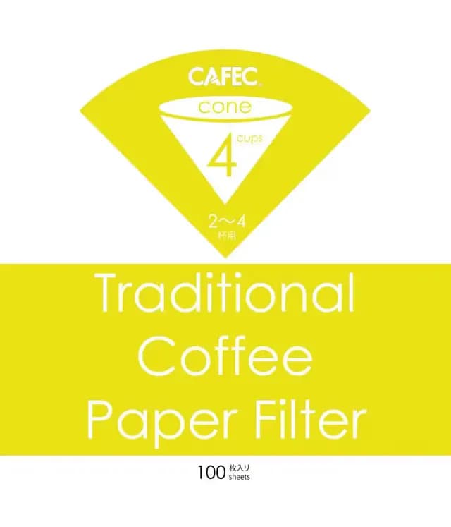 Cafec Traditional Filter Paper - Cup4