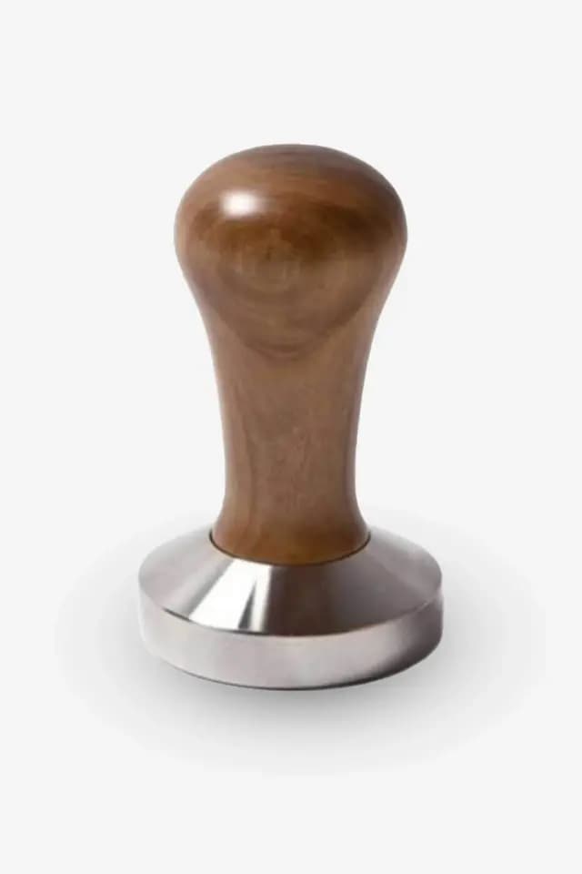 Kahve Tamper - Ahşap Saplı | 58 mm