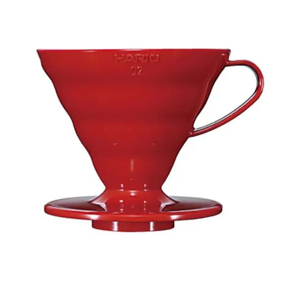 V60 02 PLASTIK DRIPPER KIRMIZI