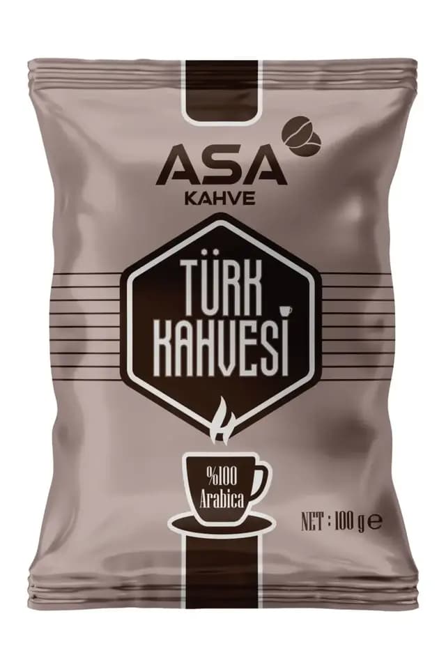 Asa Kahve Orta Kavrulmuş Türk Kahvesi 100g
