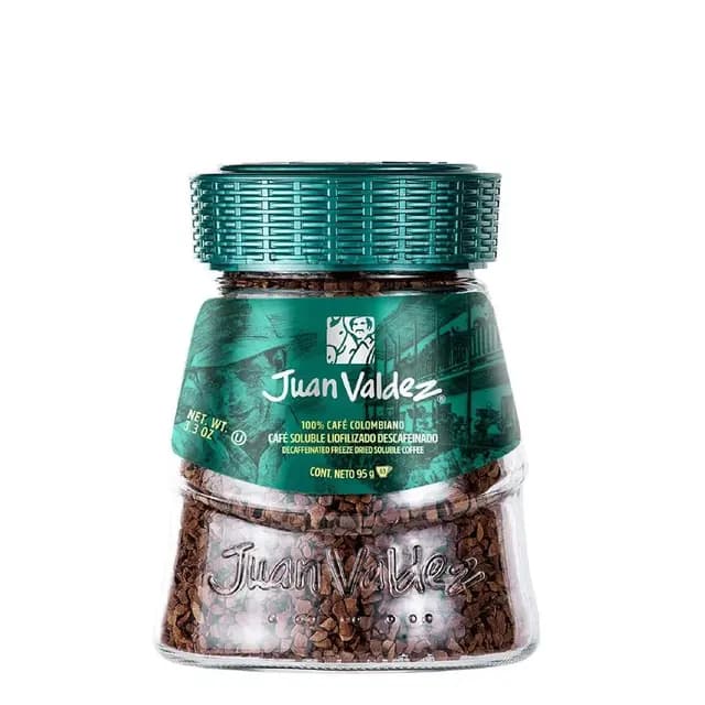 Juan Valdez Freeze Dried Kafeinsiz Granül Kahve 95gr