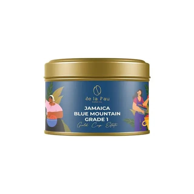 De La Pau Jamaica Blue Mountain Grade 1 Ultra Premium Seri Çekirdek Kahve 70 gr