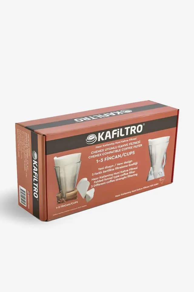 Kafiltro - Chemex 1-3 Cup Uyumlu Filtre Kağıdı