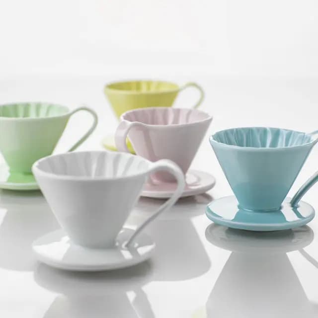 Cafec Flower Dripper Cup4