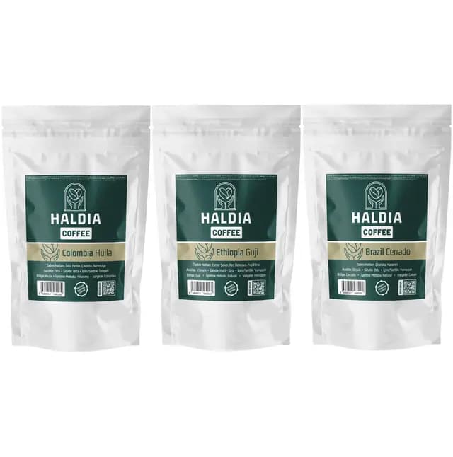 Haldia 3x100gr Yöresel Kahve Tadım Seti