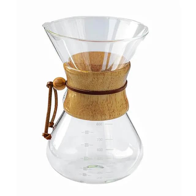 Black Goat Ahşap Tutacaklı Chemex 800 ml