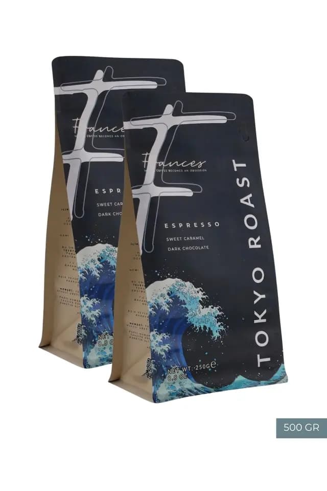 %100 Arabica Tokyo Roast | Espresso | 2*250 GR | Yüksek Yoğunluk